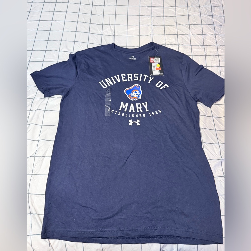 Under Armour Navy Blue University Tee